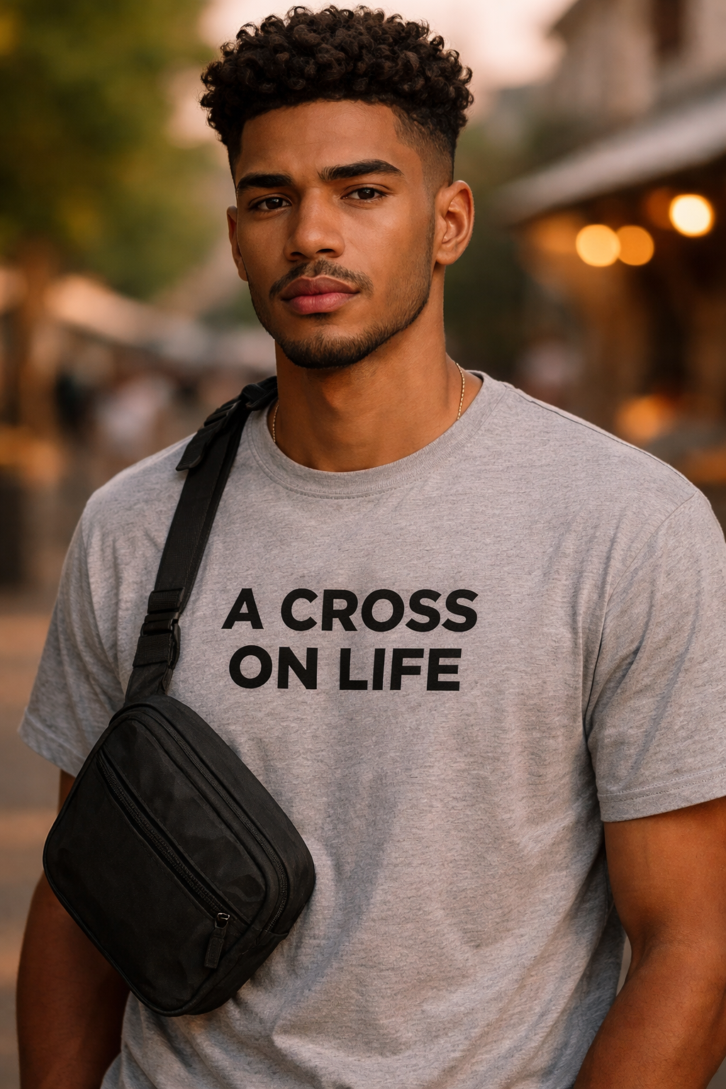 GRAPHITE HEATHER / BLACK